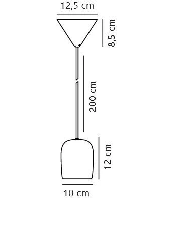 Nordlux NOTTI 10 Pendelleuchte Grau E27 Dimmbar 10x10x12cm 4 Nordlux NOTTI 10 Pendelleuchte Grau E27 Dimmbar 10x10x12cm – Bild 4