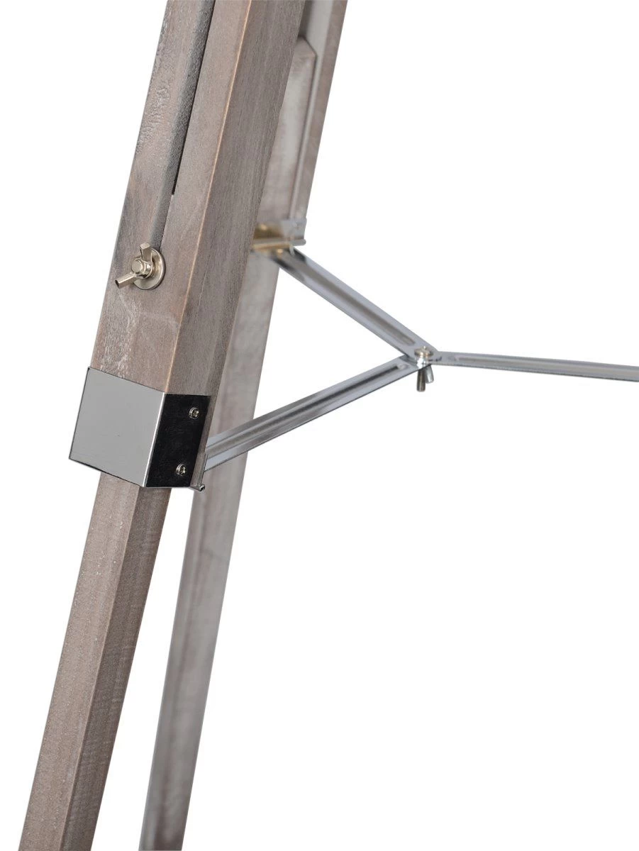 Dreibein Stehleuchte Im Retro Scheinwerfer Look Natur Dunkel Näve Holly E27 5 Dreibein Stehleuchte Im Retro Scheinwerfer Look Natur Dunkel Näve Holly E27 – Bild 5