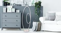 LED Stehleuchte Weiß Näve Odrive 2260lm Mit Drehdimmer 15 LED Stehleuchte Weiß Näve Odrive 2260lm Mit Drehdimmer -Beleuchtung Rabatte nve2089923 6