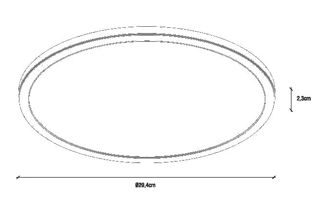 LED Deckenlampe Schwarz Nordlux Oja 29 IP45 3000/4000K Switch 4 LED Deckenlampe Schwarz Nordlux Oja 29 IP45 3000/4000K Switch – Bild 4