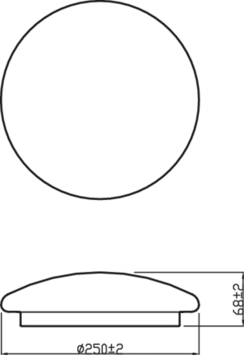 Philips Moire CL200 LED Deckenleuchte Weiß 1000lm 2700K 25cm 2 Philips Moire CL200 LED Deckenleuchte Weiß 1000lm 2700K 25cm – Bild 2