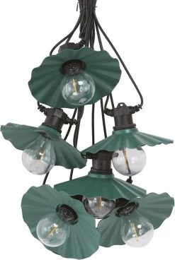 PR Home Daisy Gänseblümchen Sommer Lichterkette Petrol IP44 6x LED 7,2m