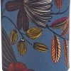 PR Home Celyn Orphee Lampenschirm Blau Mit Blättern E27 30x32cm