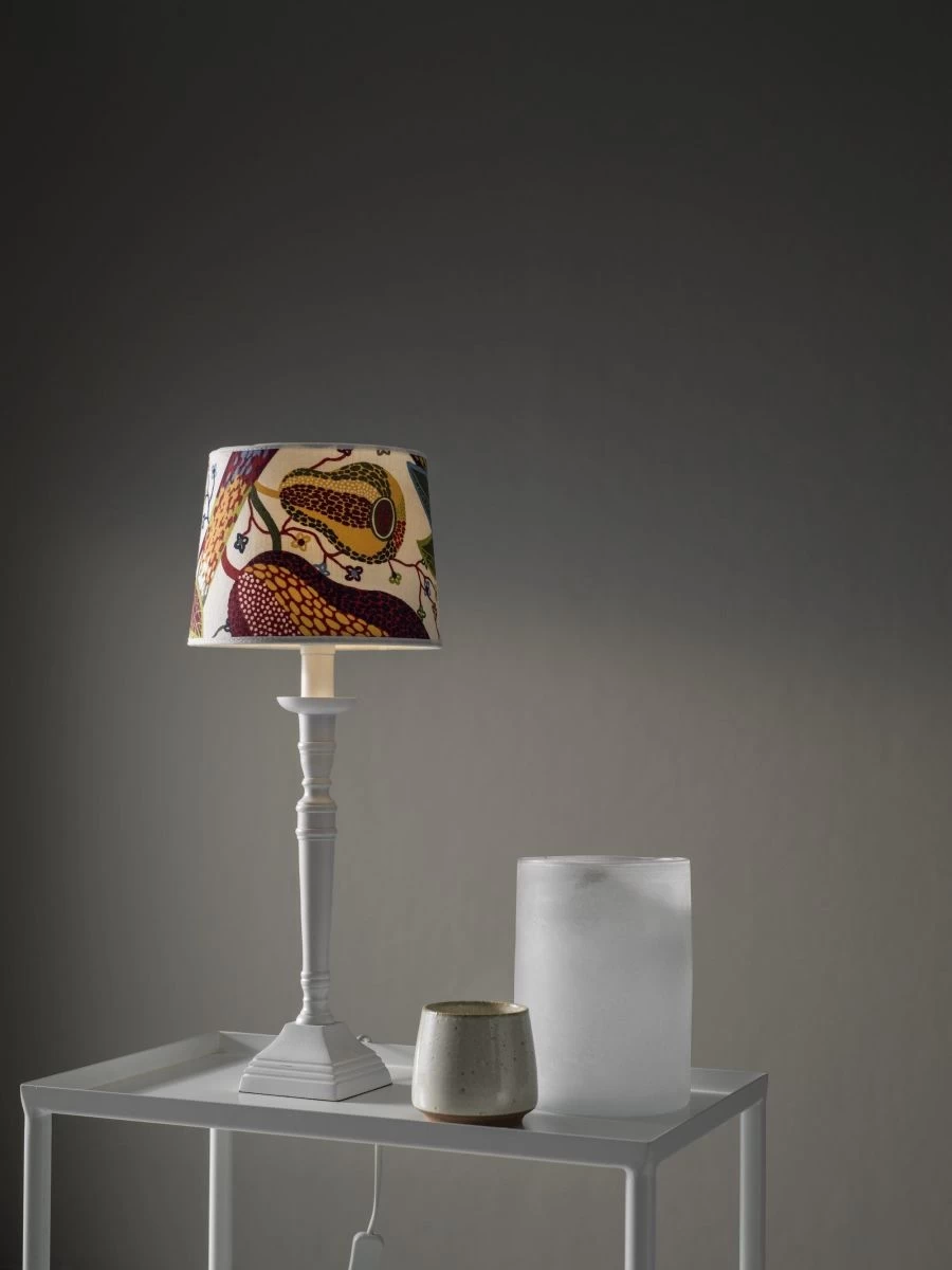 PR Home Salong Tischlampe Weiß E27 33x8x8cm 2 PR Home Salong Tischlampe Weiß E27 33x8x8cm – Bild 2