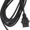 Outdoor Anschlusskabel IP44 PR Home Flex Out E27 Max. 15W 2,5m Schwarz H07RN-F
