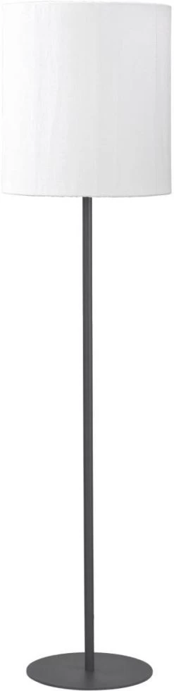 Terrassen Outdoor Stehlampe Schwarz Weiß PR Home Agnar IP44 156x40cm E27