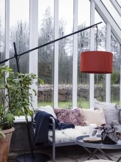 Lampenschirm Für Außen Rost Rot PR Home Classic Outdoor 35cm Für E27 Pendelaufhang -Beleuchtung Rabatte pr2335 3793 9