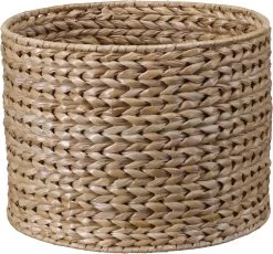 Lampenschirm Aus Naturfaser Geflochten PR Home Sandy E27 35x27cm
