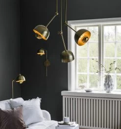 Wandlampe Messing Matt PR Home Brighton 63cm E27 -Beleuchtung Rabatte pr3096302 2