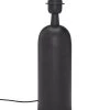 PR Home Carter Tischlampenfuß Schwarz Matt Aus Metall E27 10x35cm Ohne Schirm