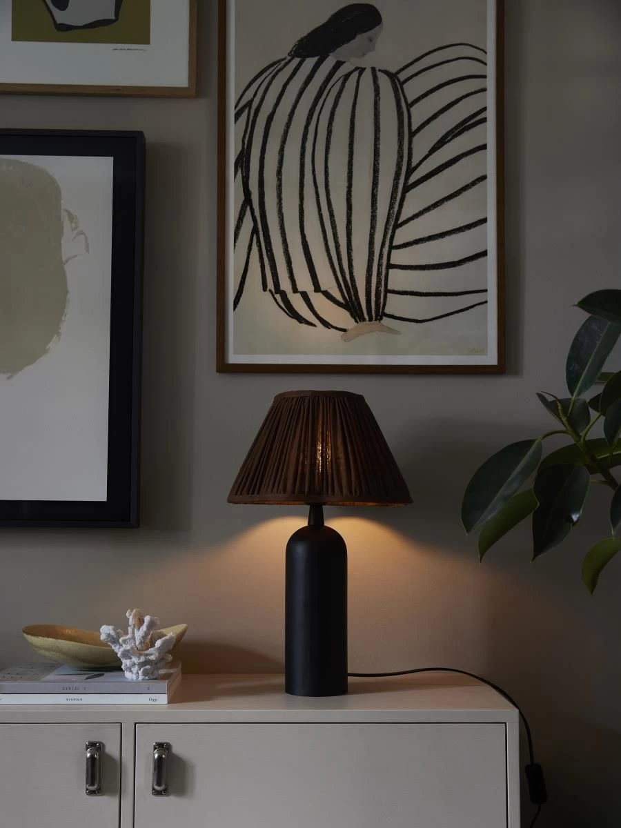 PR Home Carter Tischlampenfuß Schwarz Matt Aus Metall E27 10x35cm Ohne Schirm 3 PR Home Carter Tischlampenfuß Schwarz Matt Aus Metall E27 10x35cm Ohne Schirm – Bild 3