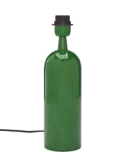 PR Home Carter Tischlampenfuß Grün Aus Metall E27 10x35cm Ohne Schirm