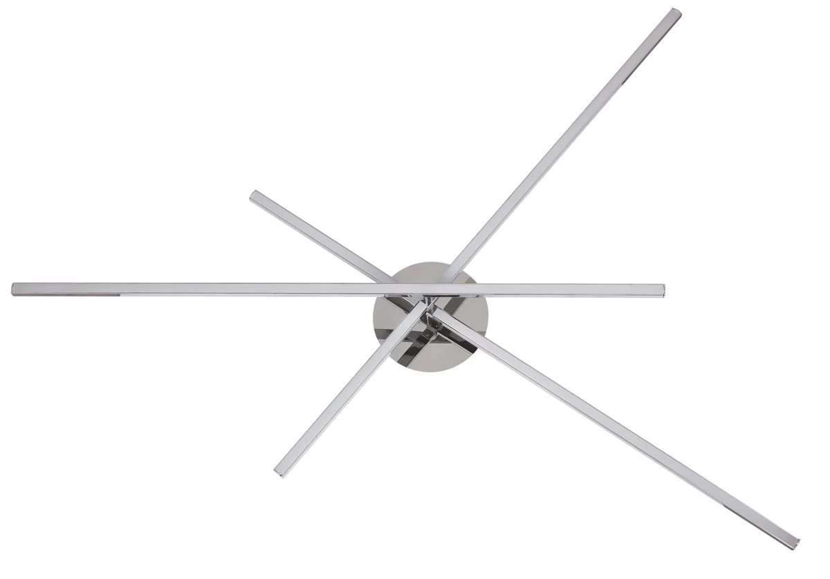 Rabalux Meredith LED Deckenleuchte Chrom 1040mm 5 Rabalux Meredith LED Deckenleuchte Chrom 1040mm – Bild 5