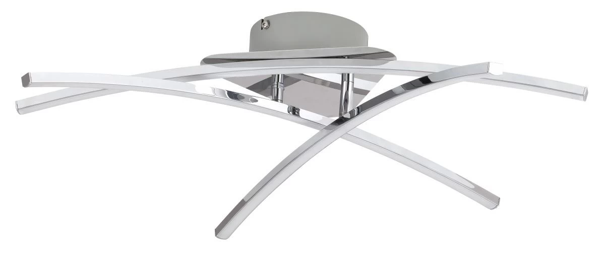 Rabalux Alexis LED Deckenleuchte Chrom 585mm 2 Rabalux Alexis LED Deckenleuchte Chrom 585mm – Bild 2