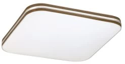 Rabalux Oscar LED Deckenleuchte Weiß, Walnuss 1350lm 4000K