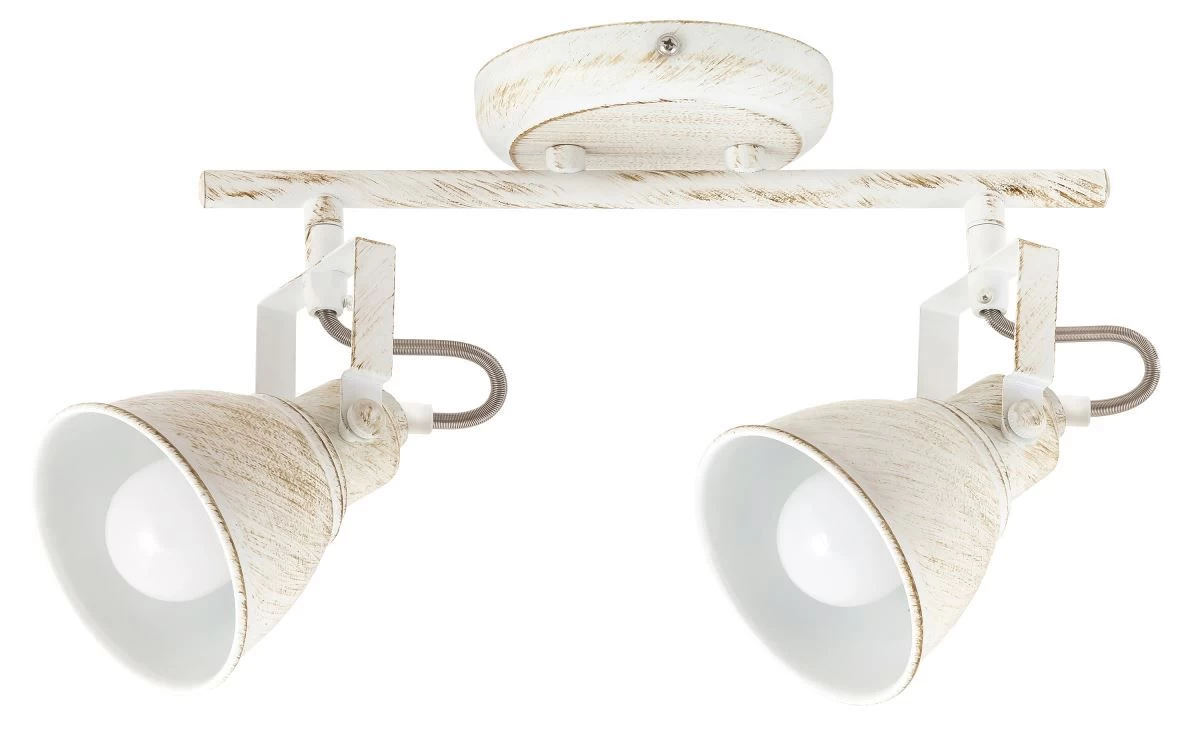 Rabalux Vivienne Wand & Deckenspot 2x E14 Antik Silber 2 Rabalux Vivienne Wand & Deckenspot 2x E14 Antik Silber – Bild 2