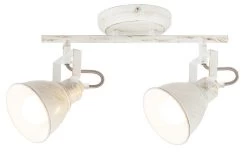 Rabalux Vivienne Wand & Deckenspot 2x E14 Antik Silber