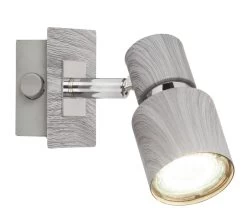 Rabalux Merkur Wandspot 1x GU10 Verwitterte Eiche 5 Rabalux Merkur Wandspot 1x GU10 Verwitterte Eiche -Beleuchtung Rabatte rl6125 2