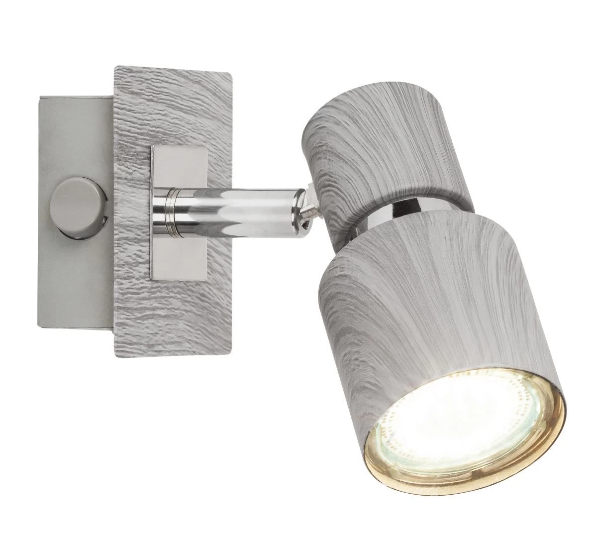 Rabalux Merkur Wandspot 1x GU10 Verwitterte Eiche 3 Rabalux Merkur Wandspot 1x GU10 Verwitterte Eiche – Bild 3