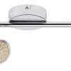 Rabalux Norman LED Wand & Deckenspot 2x GU10 Chrom