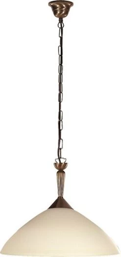 Rabalux Regina Pendelleuchte 1x E27 Bronze, Creme