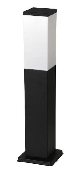 Rabalux Bonn Außen Sockelleuchte E27 Matt Schwarz