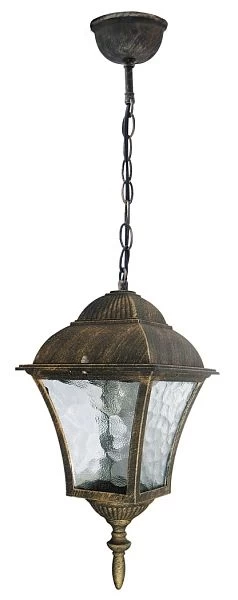 Rabalux Toscana Außen Pendelleuchte 1x E27 Gold Antik