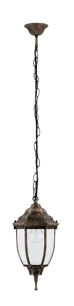 Rabalux Nizza Außen Pendelleuchte 1x E27 Gold Antik