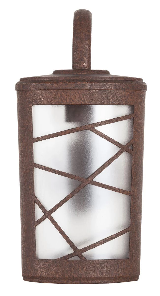 Rabalux Pescara Wandleuchte Außen Braun, Rustikal Effektt, Opal Glas E27 IP44 Dimmbar 3 Rabalux Pescara Wandleuchte Außen Braun, Rustikal Effektt, Opal Glas E27 IP44 Dimmbar – Bild 3