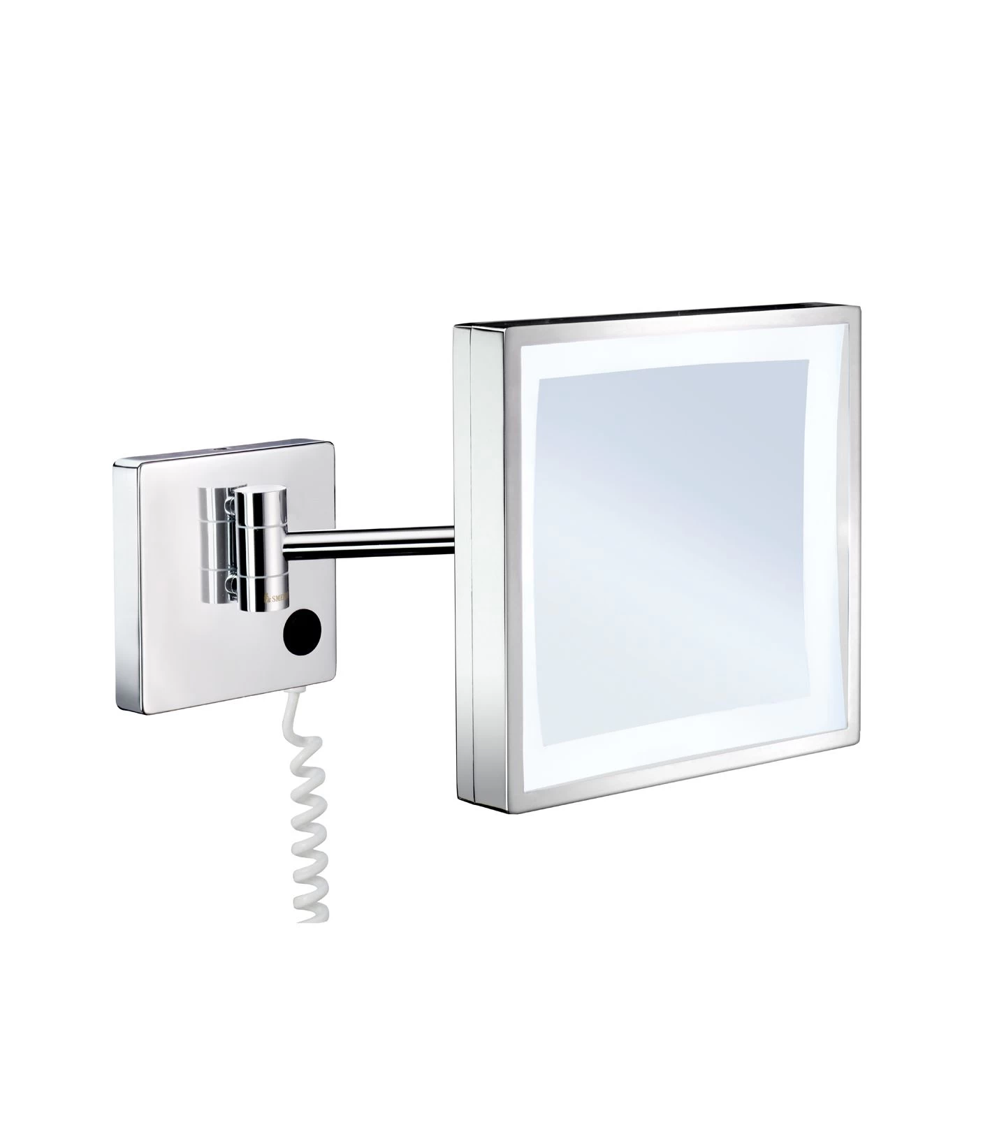Smedbo Outline Kosmetikspiegel Mit LED-Beleuchtung Quadratisch FK472E 1 Smedbo Outline Kosmetikspiegel Mit LED-Beleuchtung Quadratisch FK472E