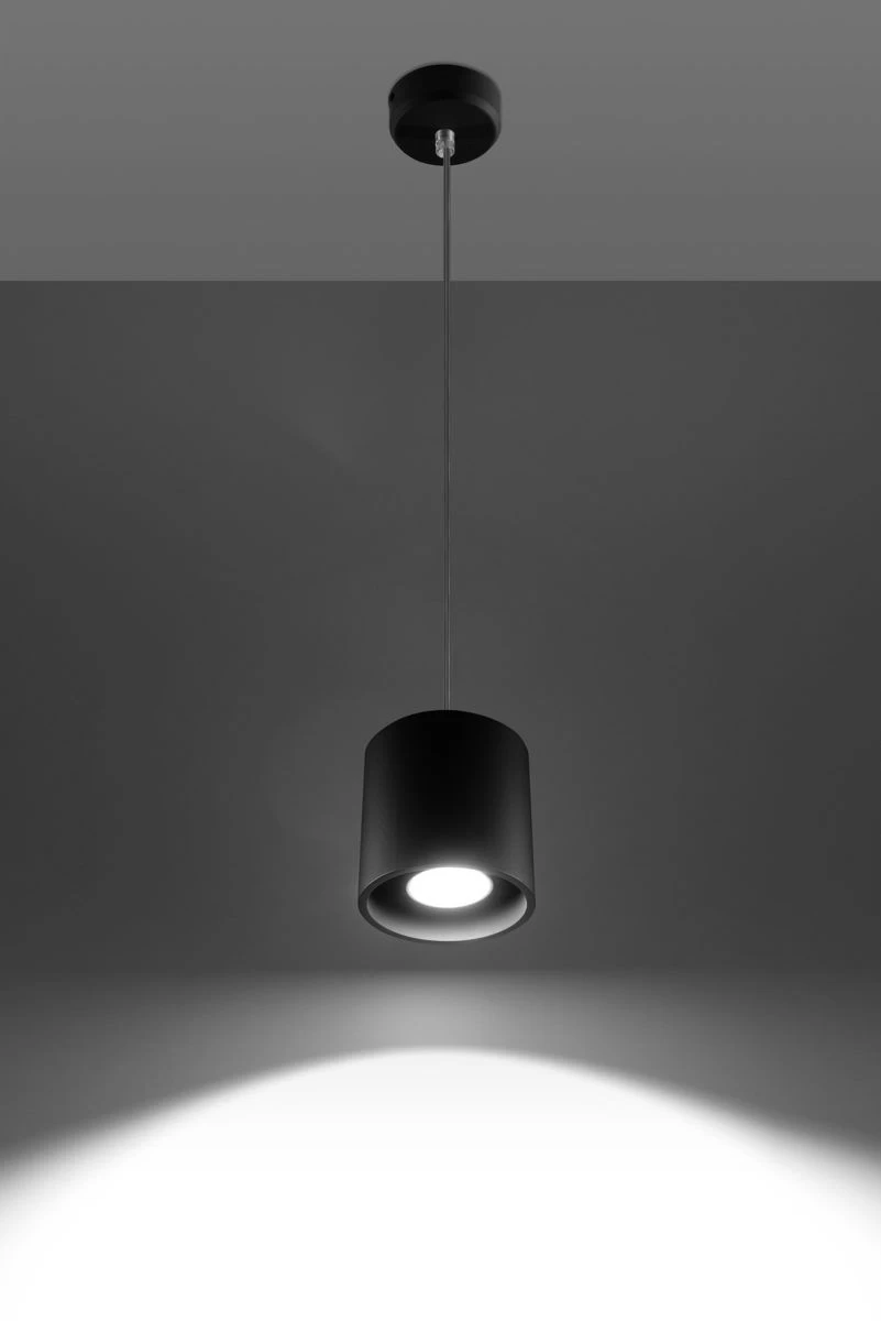 Sollux ORBIS Moderne Hängelampe Rund Schwarz 1-flg. GU10 3 Sollux ORBIS Moderne Hängelampe Rund Schwarz 1-flg. GU10 – Bild 3