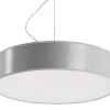 Sollux ARENA Moderne Hängelampe Rund Silber 3-flg. E27