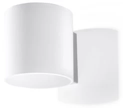 Sollux VICI Moderne Wandleuchte Weiss 1-flg. G9