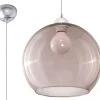 Sollux BALL Kugel Hängellampe Graphit, Chrom 1-flg. E27