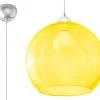 Sollux BALL Kugel Hängellampe Gelb, Chrom 1-flg. E27