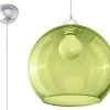 Sollux BALL Kugel Hängellampe Grün, Chrom 1-flg. E27