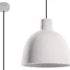 Sollux DAMASO Beton Hängelampe Weiss 1-flg. E27