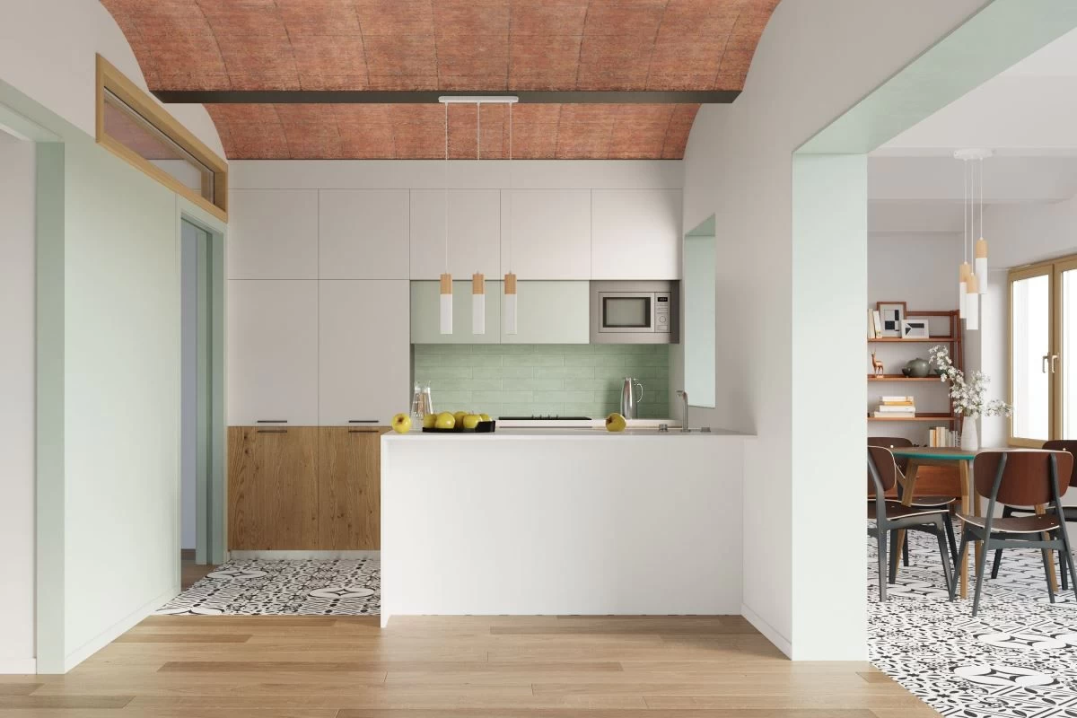 Sollux Pablo Aufbauleuchte Weiß, Natur Holz GU10 Dimmbar 6x6x30cm 3 Sollux Pablo Aufbauleuchte Weiß, Natur Holz GU10 Dimmbar 6x6x30cm – Bild 3