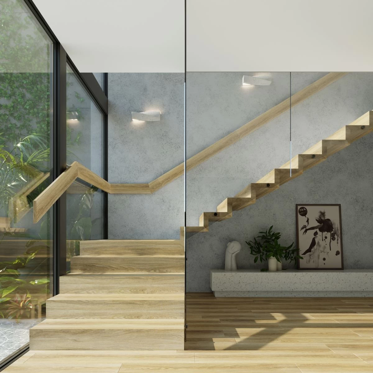 Sollux Sigma Wandlampe Grau 2x E27 Dimmbar 42x12x14cm 4 Sollux Sigma Wandlampe Grau 2x E27 Dimmbar 42x12x14cm – Bild 4