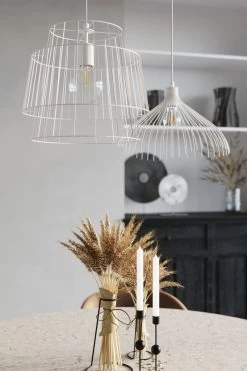 Sollux Umb Hängelampe Weiß E27 Dimmbar 40x40x125cm -Beleuchtung Rabatte sxsl.0664 15