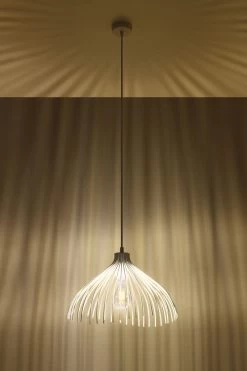 Sollux Umb Hängelampe Weiß E27 Dimmbar 40x40x125cm -Beleuchtung Rabatte sxsl.0664 3