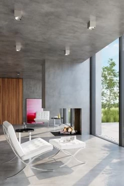 Sollux Blake Aufbauleuchte Grau GU10 Dimmbar 12x12x11cm -Beleuchtung Rabatte sxsl.0699 14