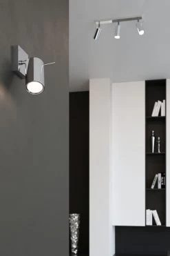 Sollux Ring 2 Deckenstrahler Chrom 3x GU10 Dimmbar 45x6x16cm -Beleuchtung Rabatte sxsl.0729 15