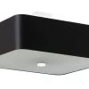 Sollux Lokko 45 Deckenlampe Schwarz 5x E27 Dimmbar 45x45x25cm