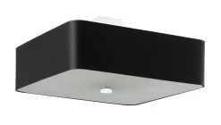 Sollux Lokko 45 Deckenlampe Schwarz 5x E27 Dimmbar 45x45x25cm