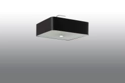 Sollux Lokko 45 Deckenlampe Schwarz 5x E27 Dimmbar 45x45x25cm -Beleuchtung Rabatte sxsl.0776 2
