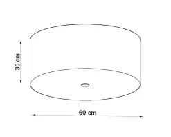 Sollux Otto 60 Deckenlampe Weiß 5x E27 Dimmbar 60x60x30cm 13 Sollux Otto 60 Deckenlampe Weiß 5x E27 Dimmbar 60x60x30cm -Beleuchtung Rabatte sxsl.0791 10