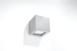 Sollux Leo Wandlampe Grau E27 Dimmbar 14x14x14cm -Beleuchtung Rabatte sxsl.0871 2