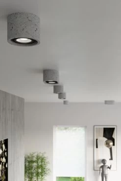 Sollux Basic 1 Aufbauleuchte Grau GU10 Dimmbar 14x14x9cm -Beleuchtung Rabatte sxsl.0881 15