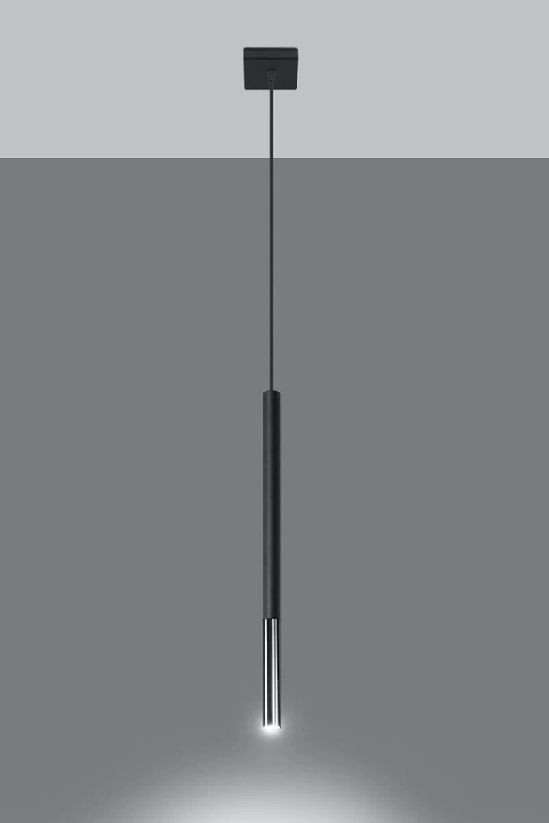 Sollux Mozaica 1 Hängelampe Schwarz, Chrom G9 Dimmbar 8x8x100cm 7 Sollux Mozaica 1 Hängelampe Schwarz, Chrom G9 Dimmbar 8x8x100cm – Bild 7